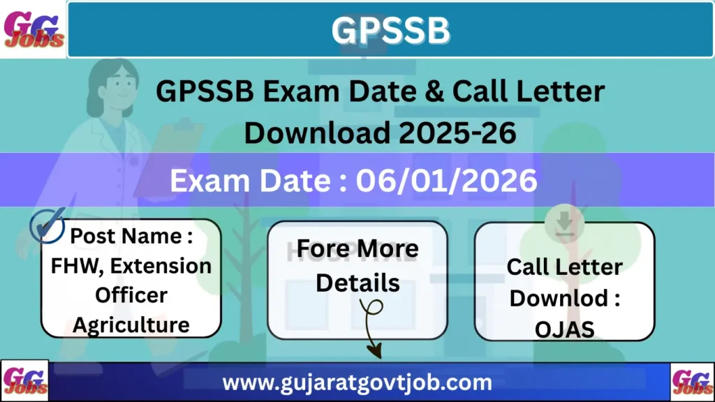 GPSSB Call Letter Out