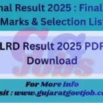 LRD Final Result 2025