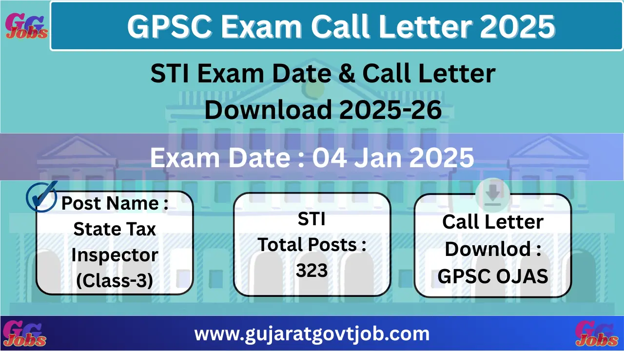 STI Exam Call Letter