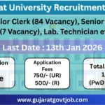 Gujarat University Recruitment