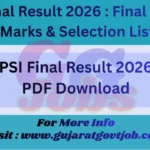 PSI Final Result