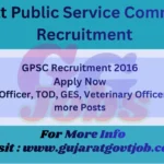 GPSC Recruitment