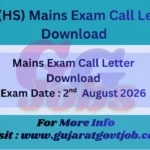 TAT (HS) 2026 Mains Exam Call Letter