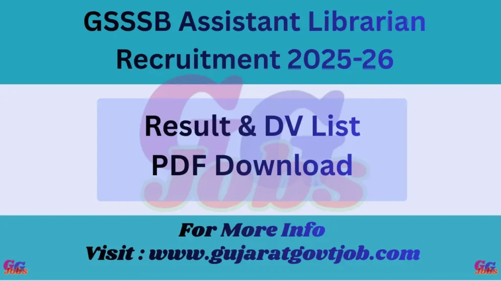 Assistant Librarian Result