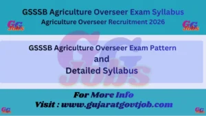 Agriculture Overseer Syllabus