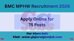 BMC MPHW Recruitment 2026 Notification