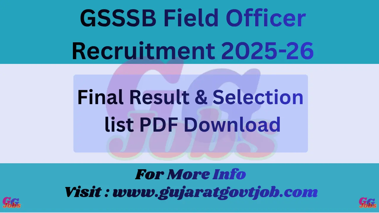 Field Officer Final Result